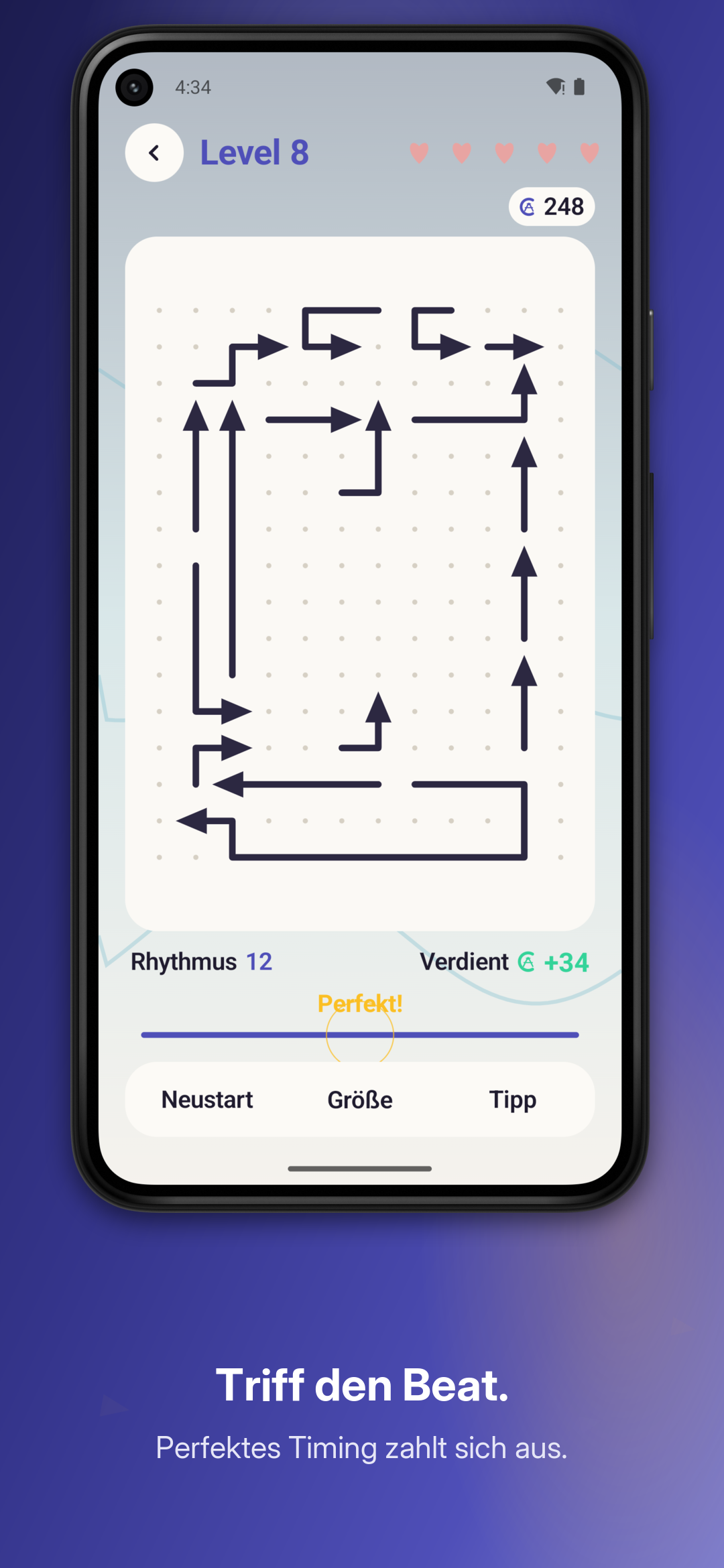 Arrows Rhythm Screenshot auf Android