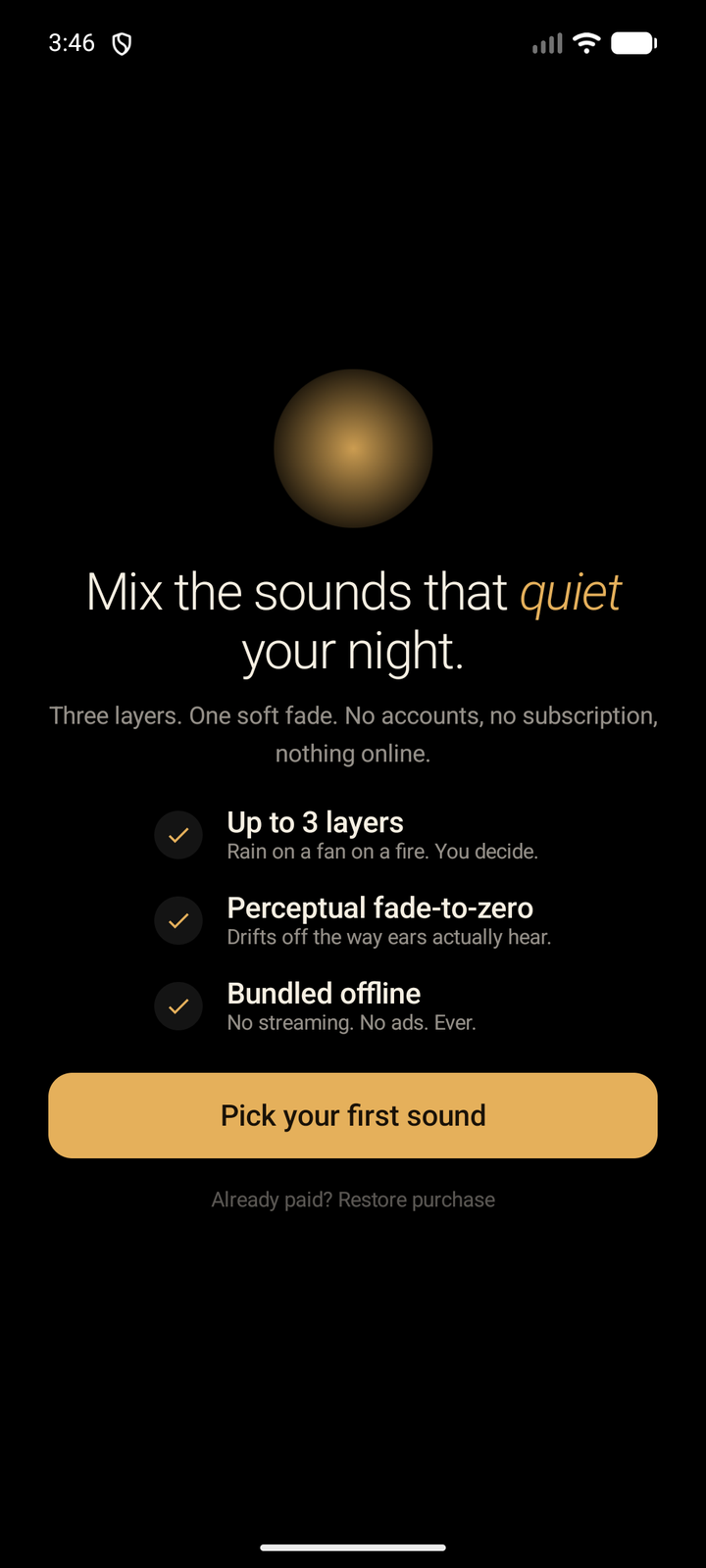 Mix the sounds that quiet your night